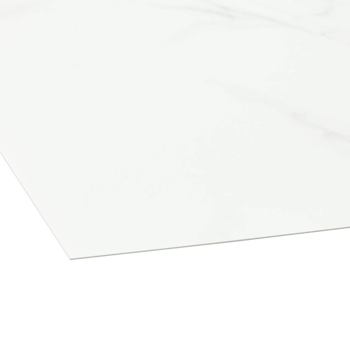 Set of 4 decorative wall panels "Bano" 60x30 cm, White White