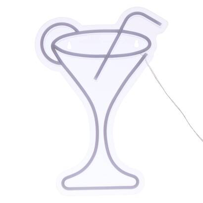 Led neon "cocktail" usb, multicolor, 24.8x1.5 cm