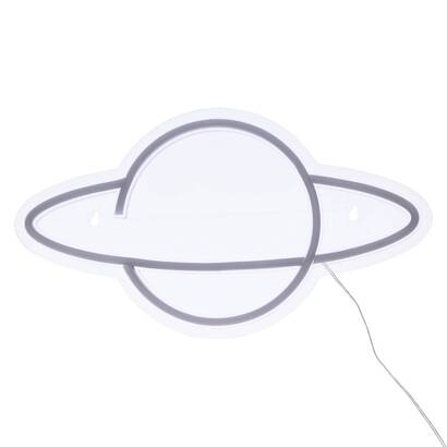Led neon "planet" usb, blue, 36.2x1.6 cm