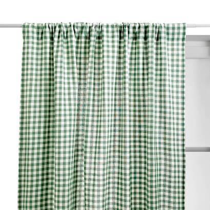 "groove" curtain green, 260x140 cm