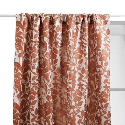 "samara" curtain terracotta, 260x140 cm