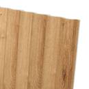 Set of 2 decorative wall panels "Alcov" Beige, 240x30 cm Beige