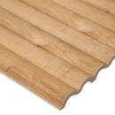Set of 2 decorative wall panels "Alcov" Beige, 60x30 cm Beige