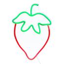 LED Neon "Fraci" 25x1.5 cm Cherry