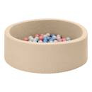 Children's Ball Pit "Moovy" D.90 x 36 cm, Beige Beige