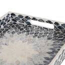 Tray "Sheila" 38x30 cm Grey