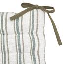 Chair Cushion "Groove" Green, 38x38 cm Green