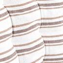Floor Cushion "Groove" Beige Linen, 120x60 cm Linen beige