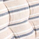 Floor Cushion "Groove" Navy blue, 120x60 cm Navy blue