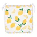 Chair pad "Fruity" Yellow, 39x39 cm Yellow