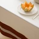 "Nuba" Tablecloth 250x150 cm, White White