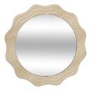 Mirror "Charlie" Beige, D.55 cm Beige