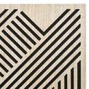 Decorative Wall Panel "Eileen" Brown, 58x58 cm Brown