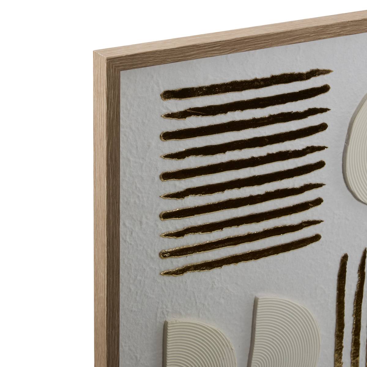 3D Canvas "Nourane" White, 45x60 cm White