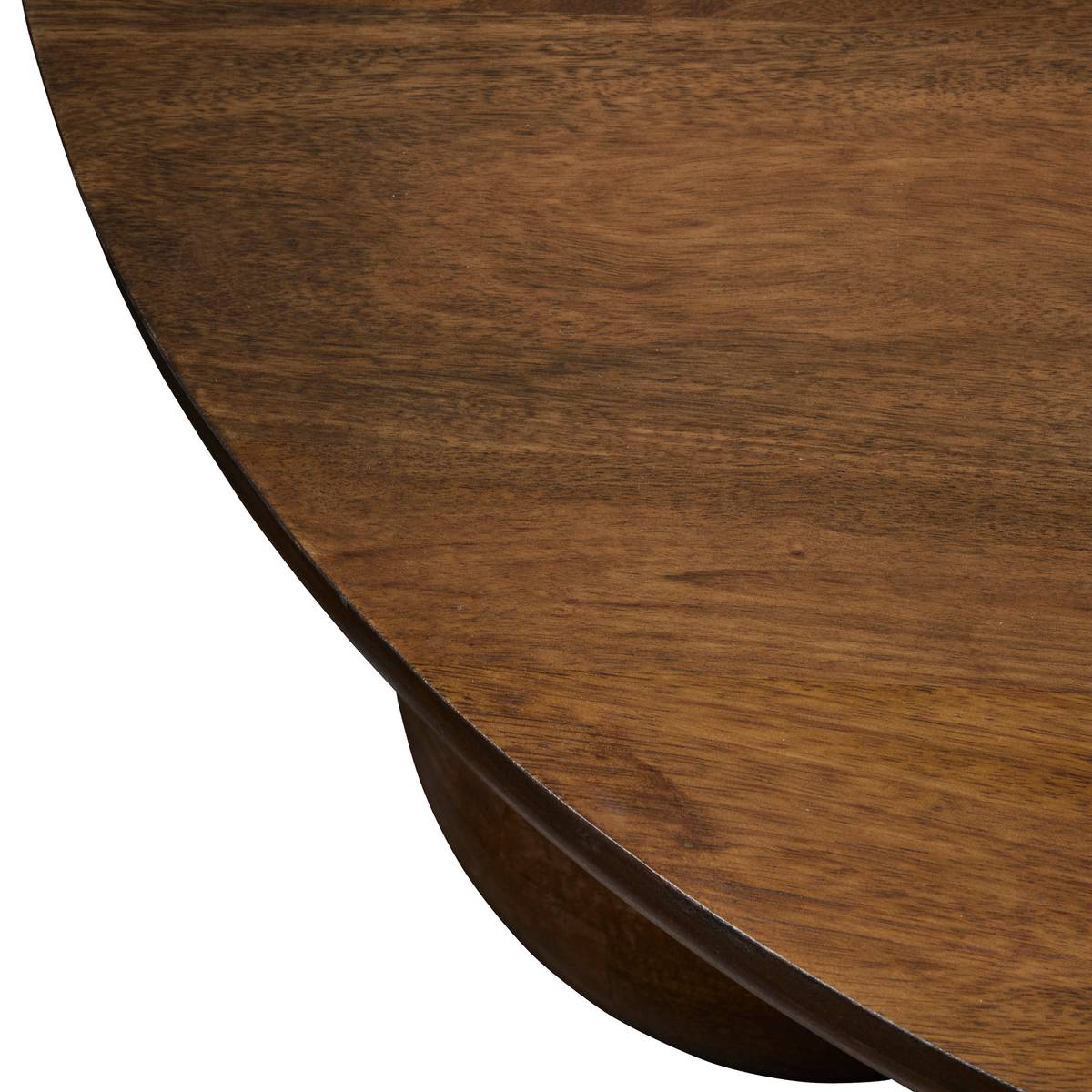 Coffee Table "Abekas" Brown, Ø 90 cm Brown