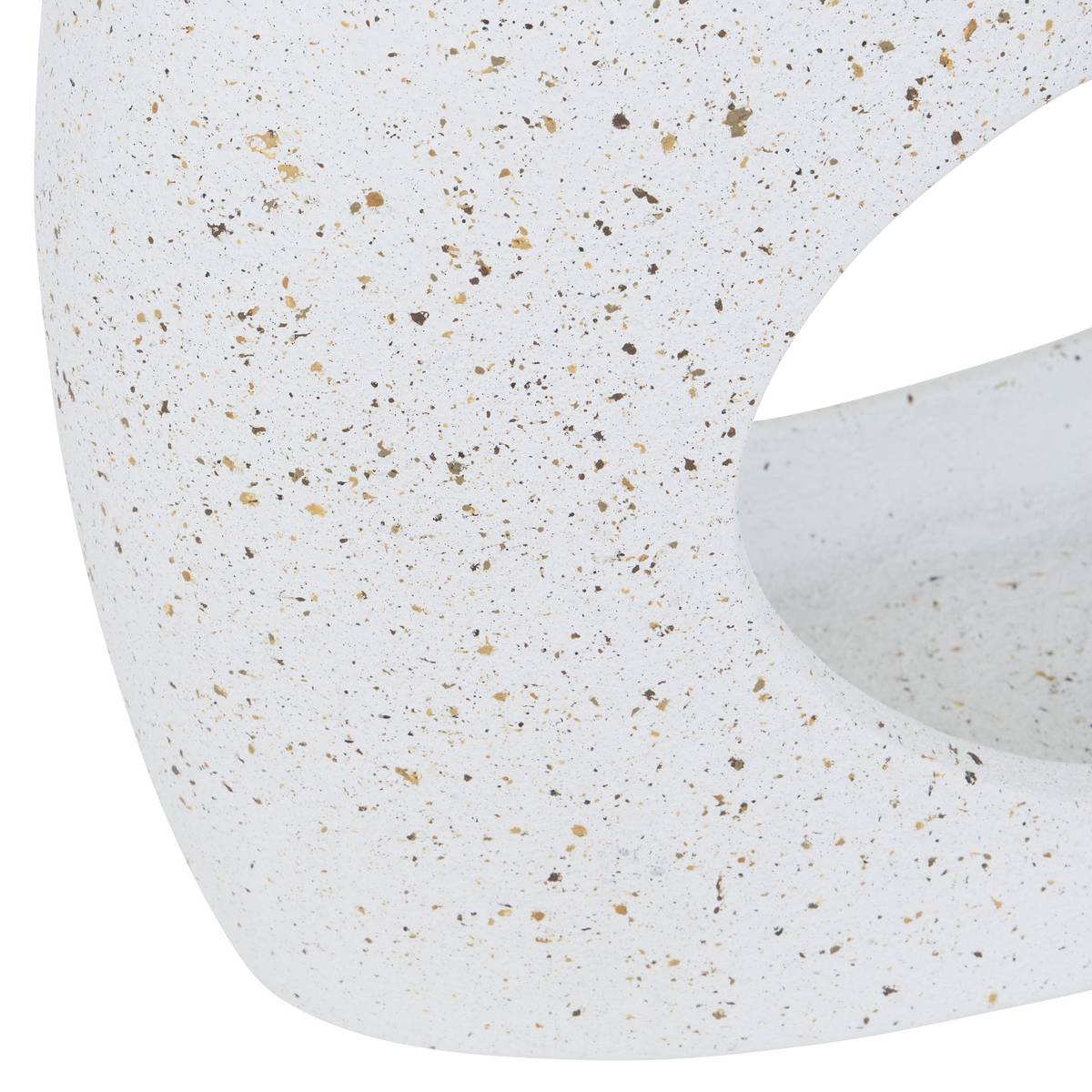 Side Table "Narlon" 80x33 cm, White White