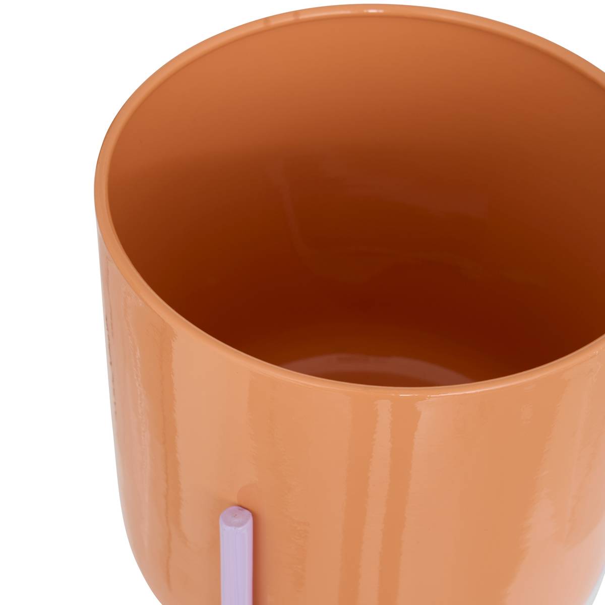Planter "Pool" Light orange, H.60 cm Light orange