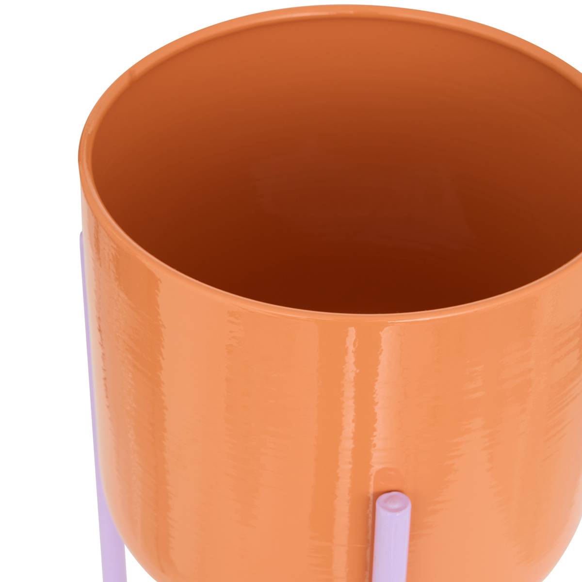 Planter "Pool" Light orange, H.60 cm Light orange