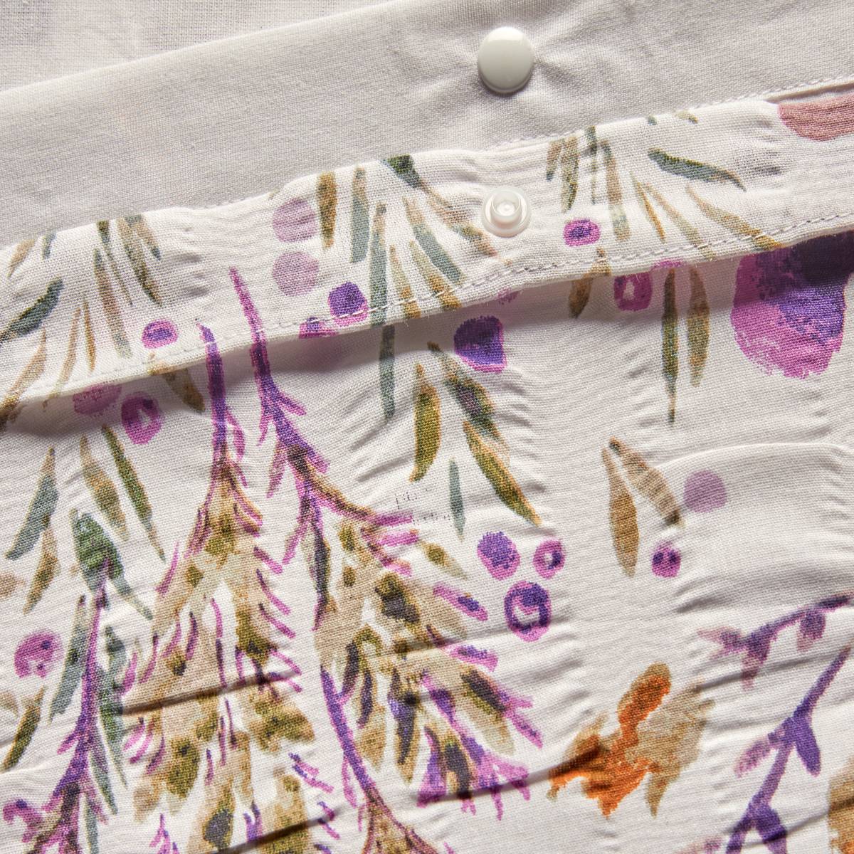 "Floral" Bedding Set White, 240x220 cm White 1