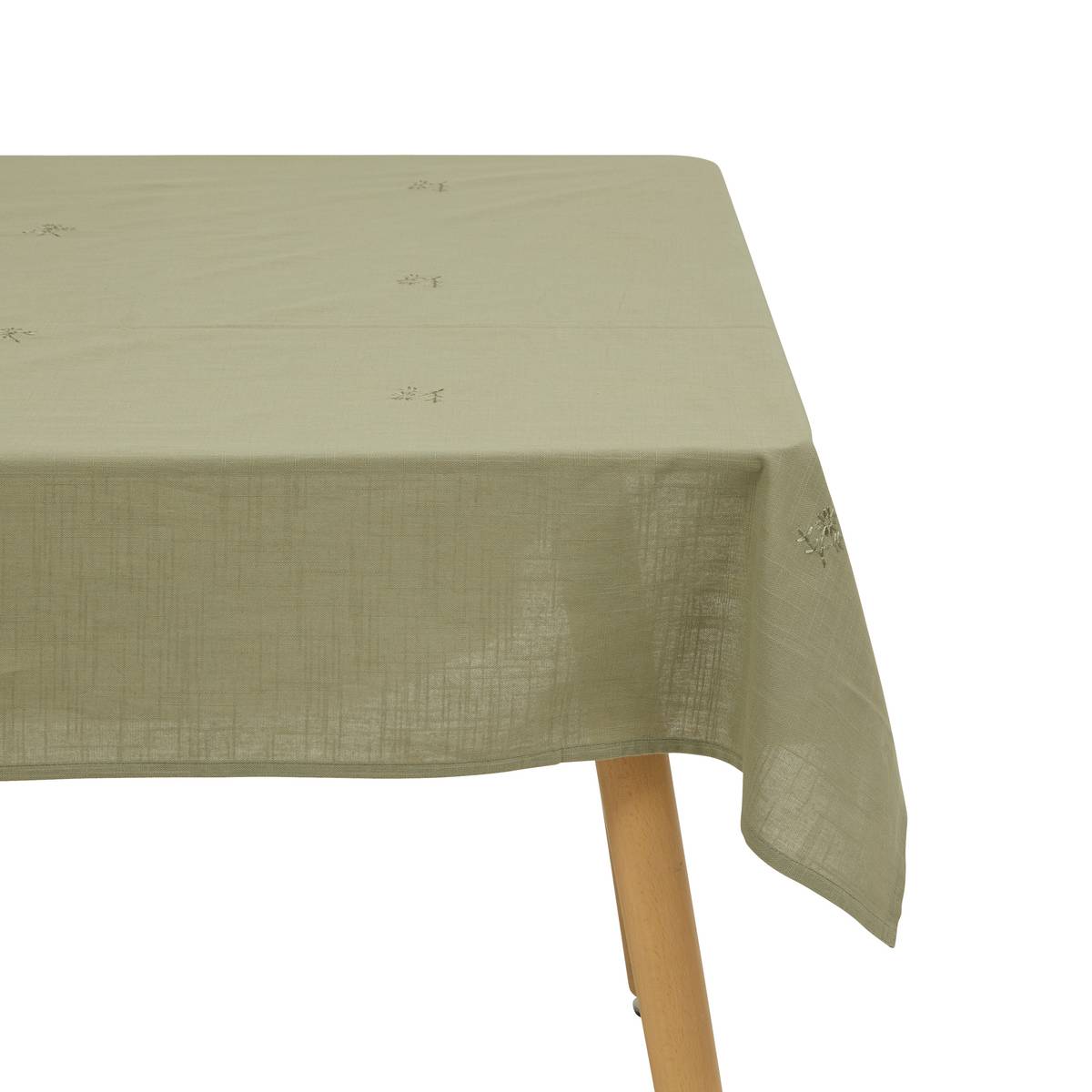 Tablecloth "Joy" 250x150 cm, Khaki Green Khaki green