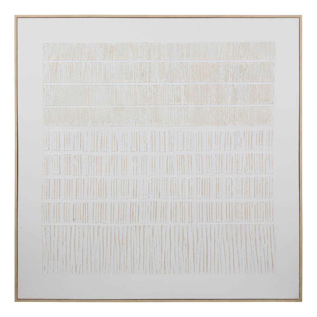 3D Canvas "Morens" White, 100x100 cm White