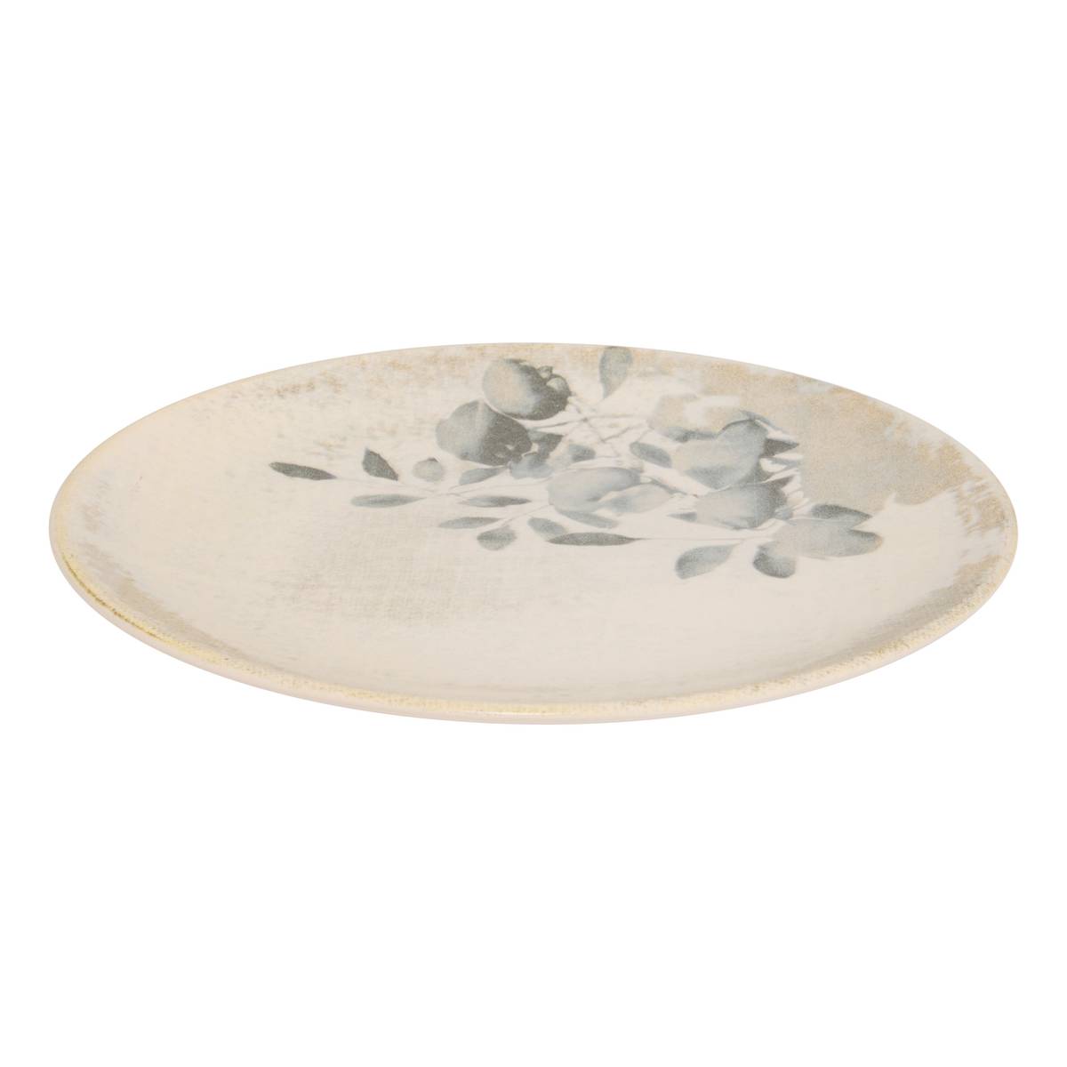 Dessert plate "Silvia" Stoneware (ceramic), D.19.9 cm Grey