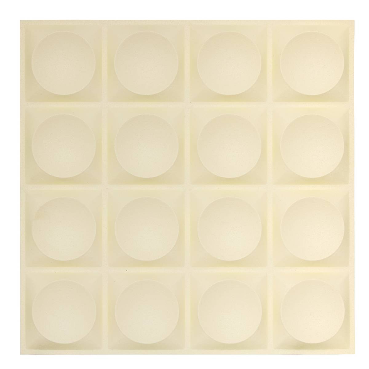 Set of 2 Wall Stickers "Oren" White, 50x50 cm White
