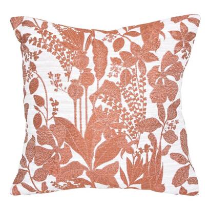 Cushion "samara" terracotta, 40x40 cm