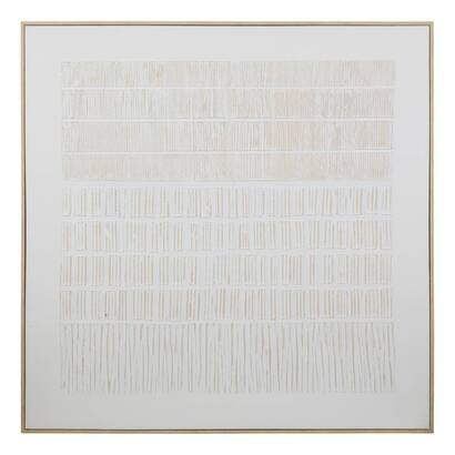 3d canvas "morens" white, 100x100 cm