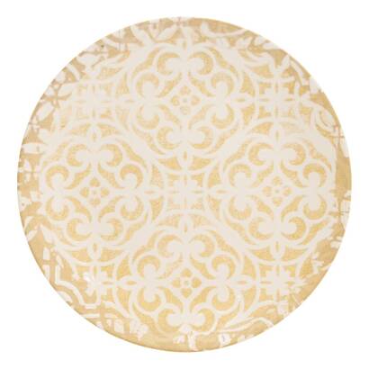 Flat plate "anna" stoneware (ceramic), d.25.8 cm