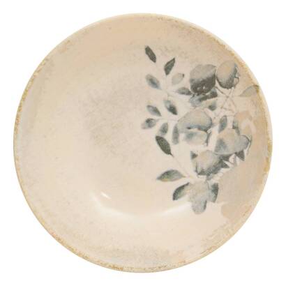 Deep plate "silvia" stoneware (ceramic), d.20.8 cm