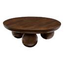 Coffee Table "Abekas" Brown, Ø 90 cm Brown