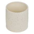 Set of 3 plant pots "Elly" White stoneware, D.17.5/21.5/25 cm White