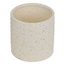 Set of 3 plant pots "Elly" White stoneware, D.17.5/21.5/25 cm White