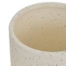 Set of 3 plant pots "Elly" White stoneware, D.17.5/21.5/25 cm White