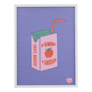 Printed and Framed Picture "Candy Apple" 31.5x41.5 cm 'Atmosphera x Cha Cha Pop' Model A