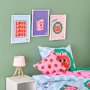 Printed and Framed Picture "Candy Apple" 31.5x41.5 cm 'Atmosphera x Cha Cha Pop' Model A