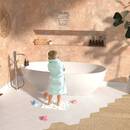 Children's Bath Mat "Orta" Multicolored, 45x35 cm Multicolored