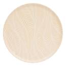 Flat plate "Gina" Stoneware (ceramic), D.28.2 cm Cream
