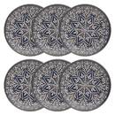 Dessert plate "Ines" stoneware (ceramic), D.20.5 cm Blue