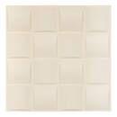 Set of 2 Wall Stickers "Oren" White, 30x30 cm White