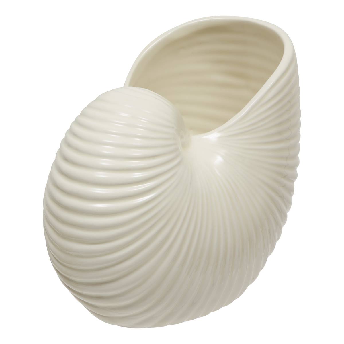Vase "Ocea" White, H.18.5 cm White