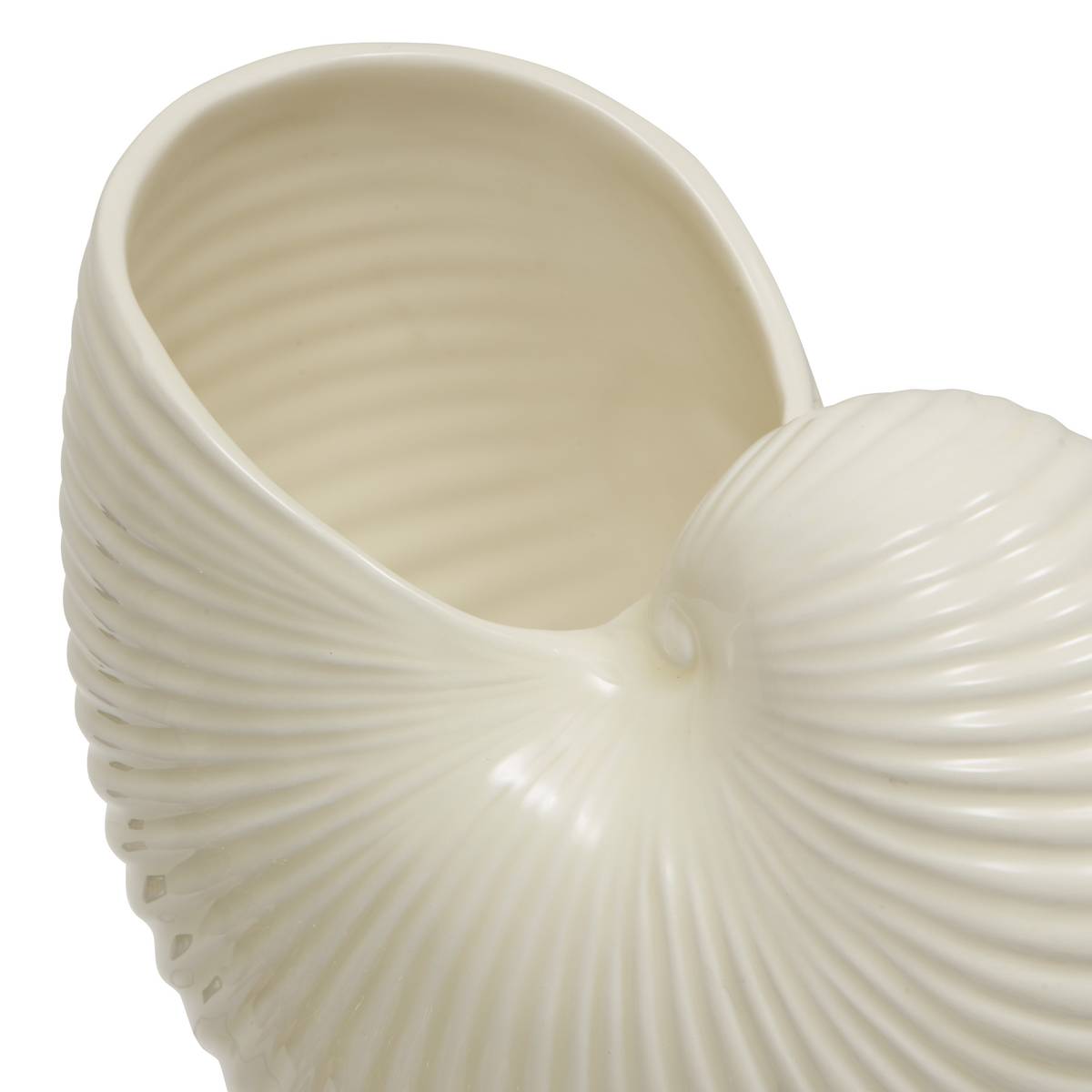 Vase "Ocea" White, H.18.5 cm White