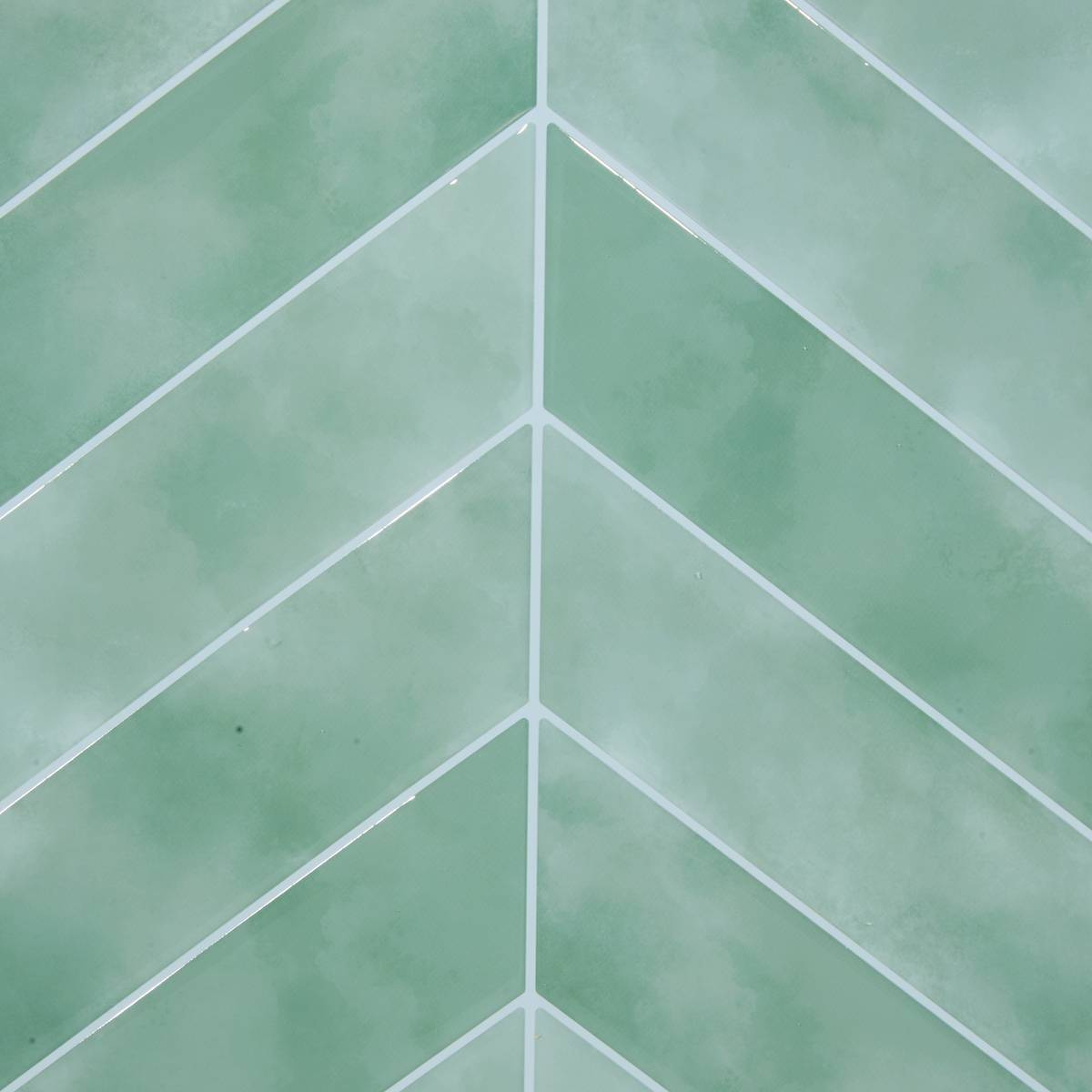 Set of 2 "Caro" wall stickers Green, 30x29.9 cm Green