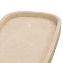 Tray "Anaya" Polyresin, 27x14 cm Beige