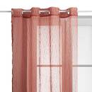 "Mila" Sheer Curtain Terracotta, 240x140 cm Terracotta