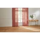 "Mila" Sheer Curtain Terracotta, 240x140 cm Terracotta
