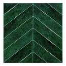 Set of 2 "Caro" wall stickers Green, 30x29.9 cm Dark green