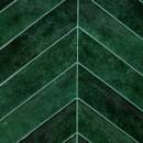 Set of 2 "Caro" wall stickers Green, 30x29.9 cm Dark green