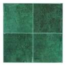 Set of 2 "Caro" wall stickers Green, 25.4x25.4 cm Green